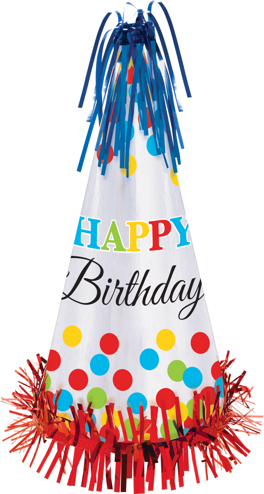 Rainbow Dot Birthday Party Hat Party City