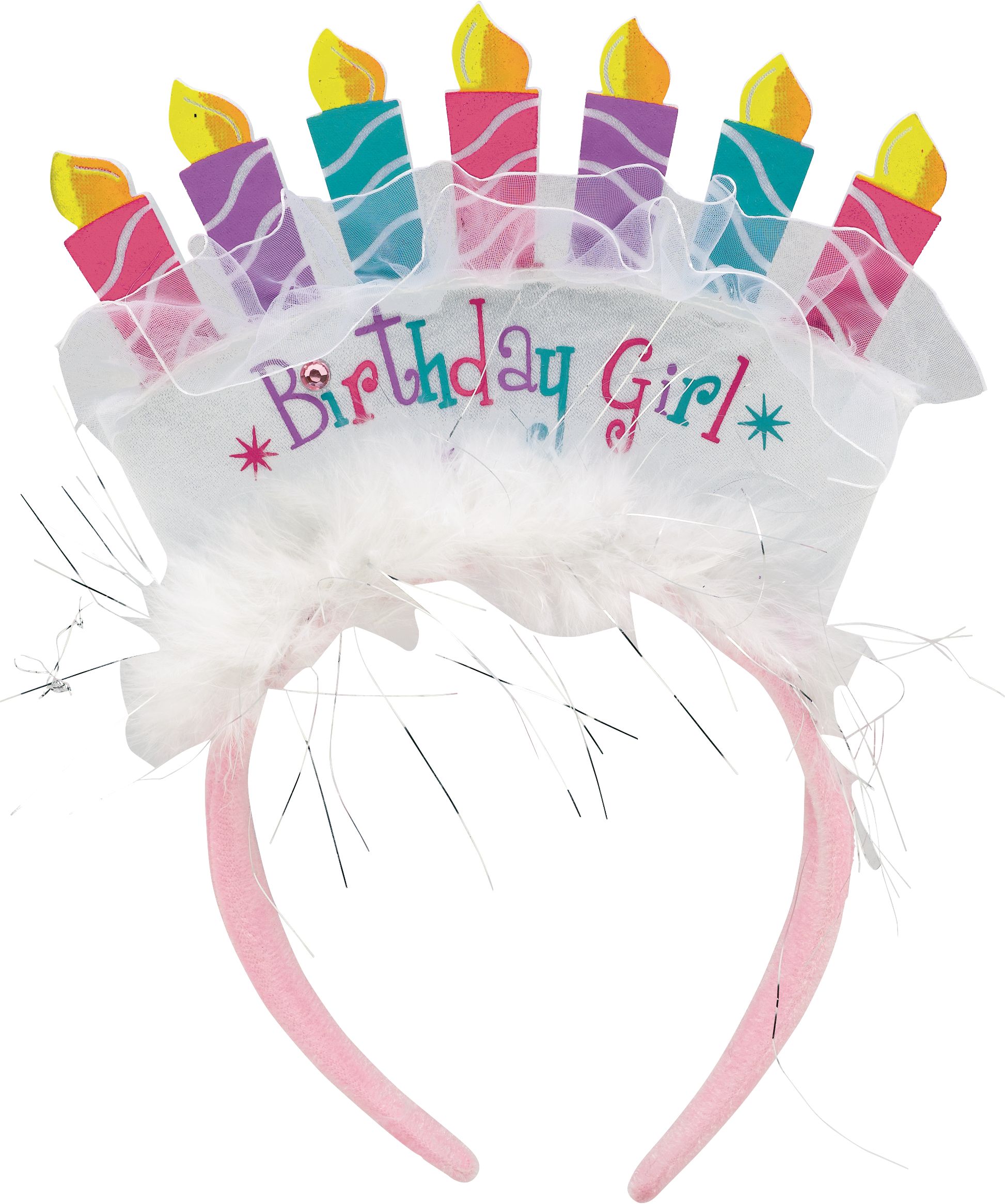 Birthday Girl Tiara Headband Front_Flat