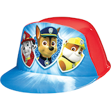 Nickelodeon PAW Patrol Chase Felt Half Face Mask, Brown/Blue, One Size, Wearable Costume Accessory for Birthdays/Halloween Front_Angled_Left
