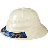 Jurassic World Safari Pith Helmet Hat, Beige, One Size, Wearable Accessory for Birthdays Front_Angled_Left