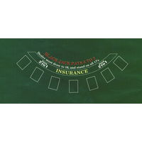 Housse pour table de blackjack