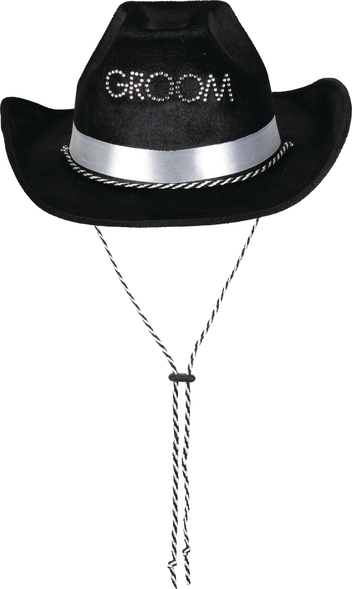 Groom Cowboy Hat Front_Flat