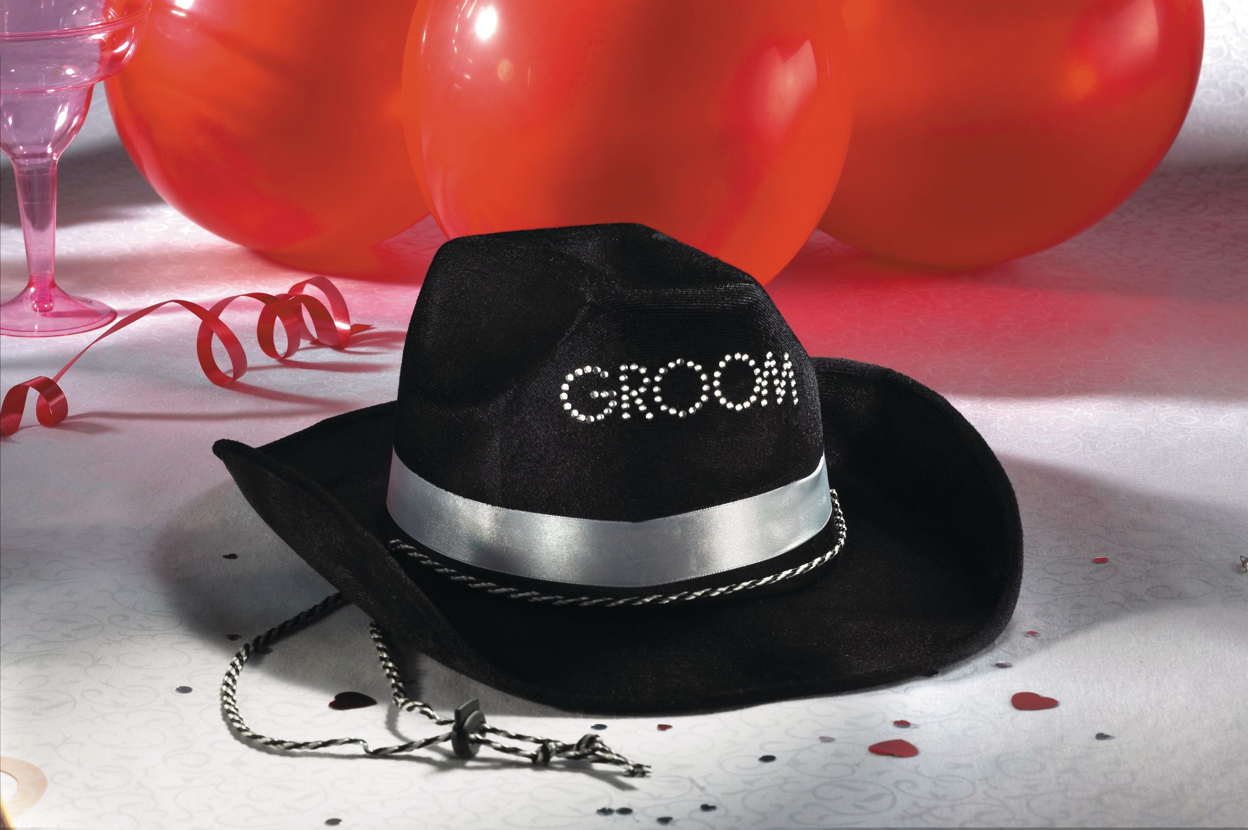 Groom Cowboy Hat Front_Angled_Right