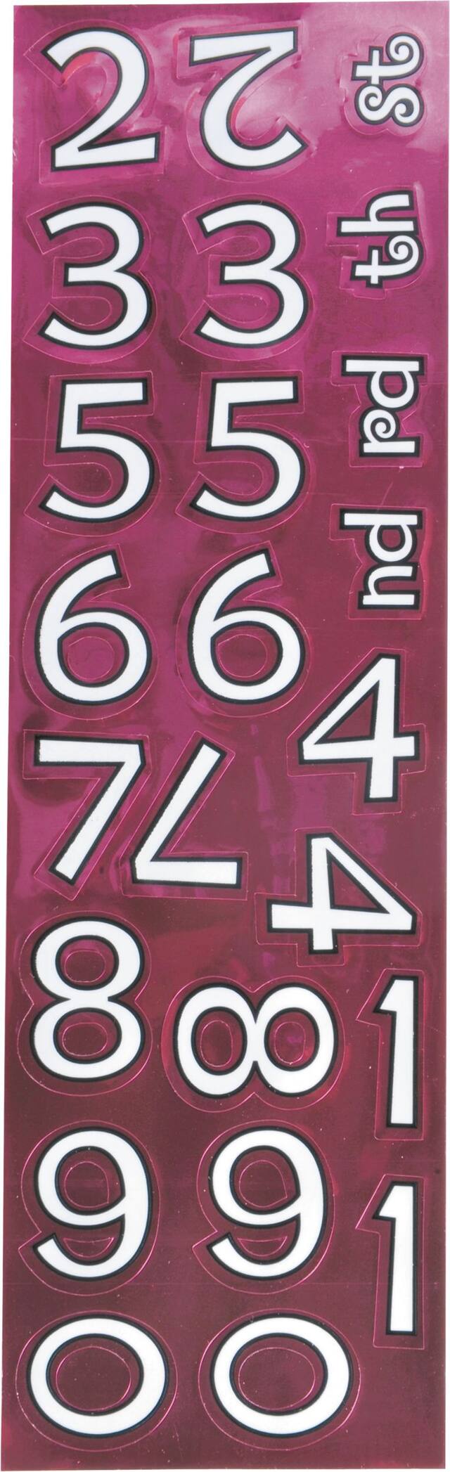 Diadème rose d'anniversaire personnalisable Front_Flat