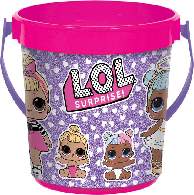 L.O.L. Surprise Glitter Birthday Party Favour Container Front_Elevated