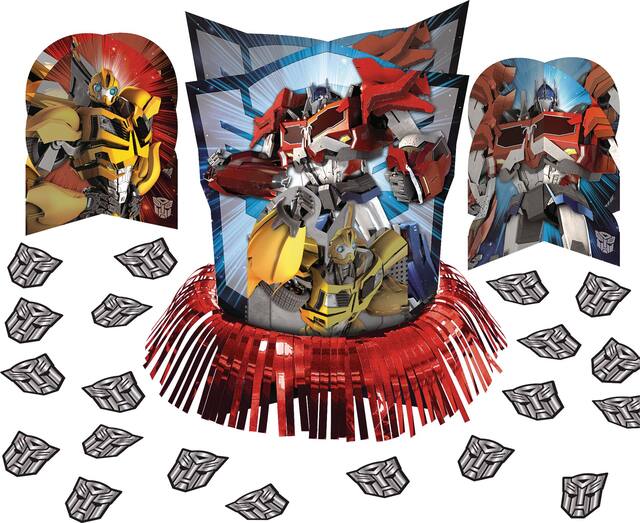 Transformers Birthday Party Table Decorating Kit, 23-pc Composite_or_Mixed