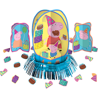 Décorations de table pour fête d'anniversaire Peppa Pig, paq. 23 Composite_or_Mixed
