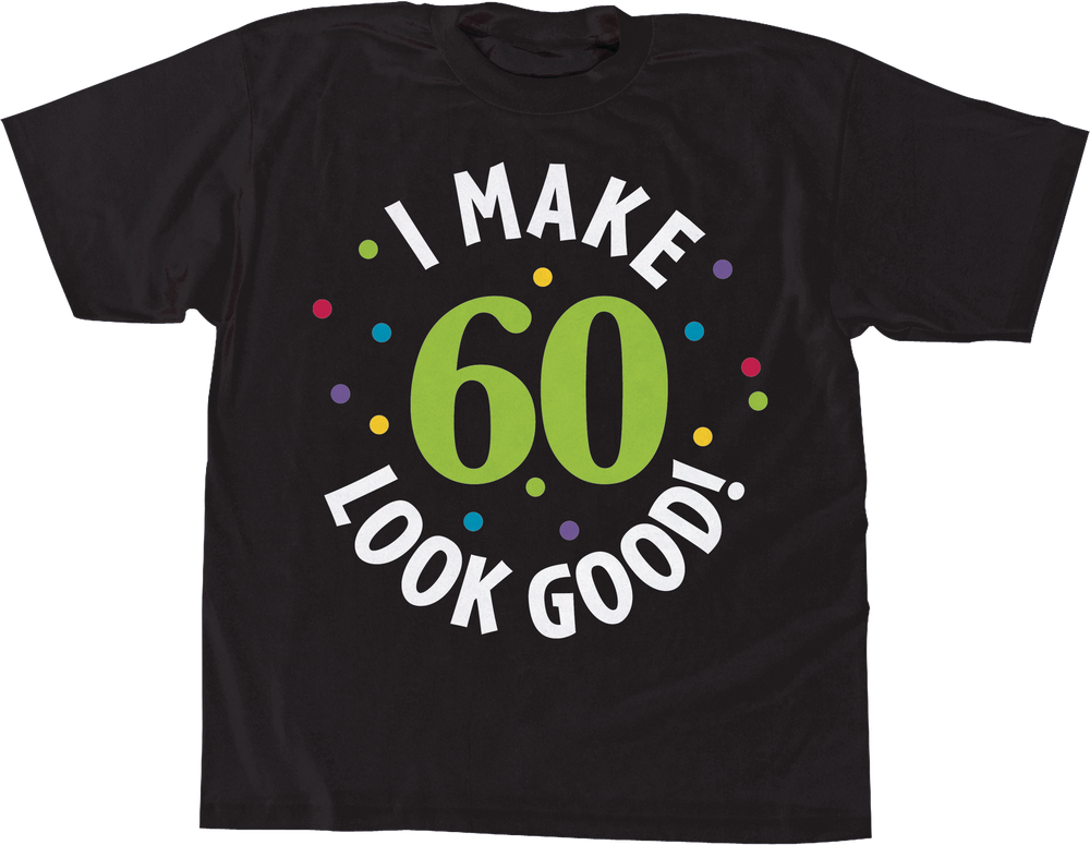 Milestone 60th Birthday T Shirt features