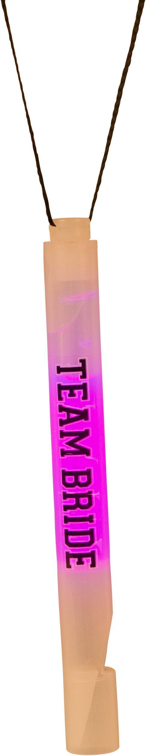 Sifflets luminescents Équipe de la mariée, paq. 6 Front_Flat