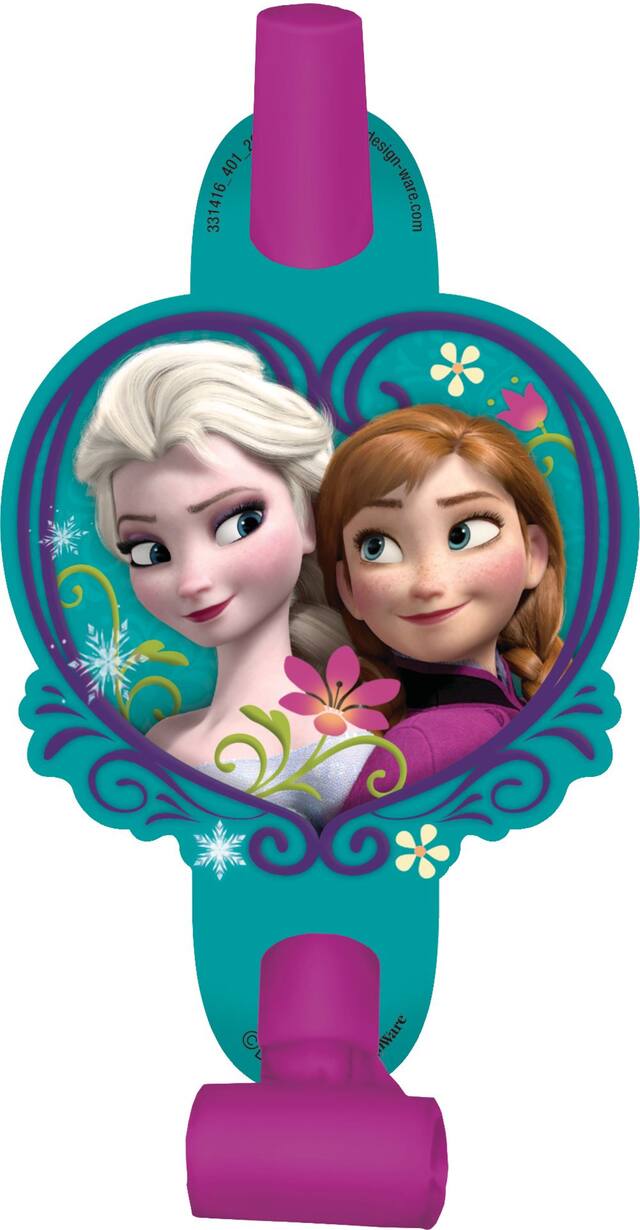 Mirlitons La Reine des neiges, paq. 8 Overhead_Flat