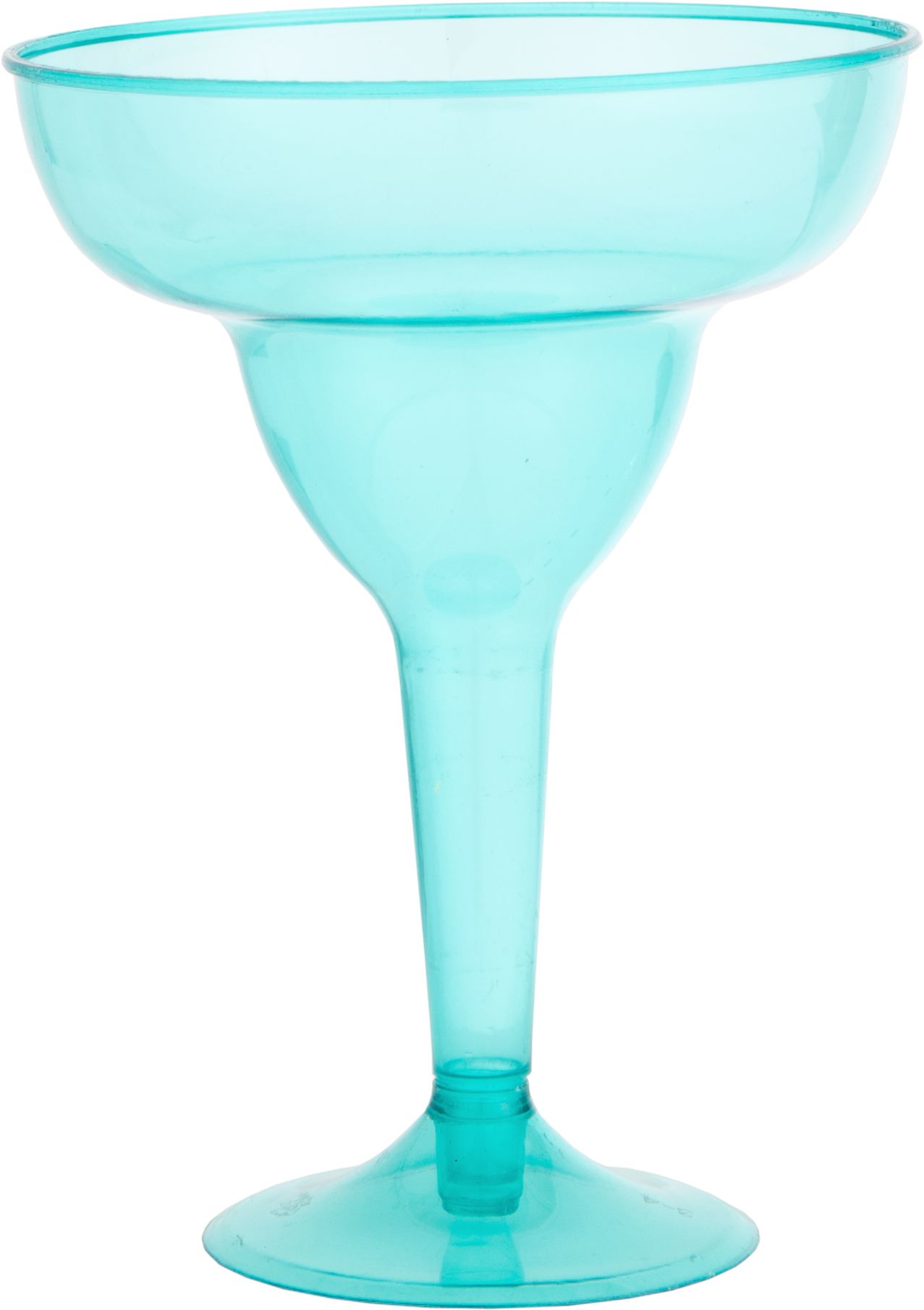 Plastic Reusable Margarita Glasses, Pink, 10-oz, 20-pk, for Summer Party Front_Elevated