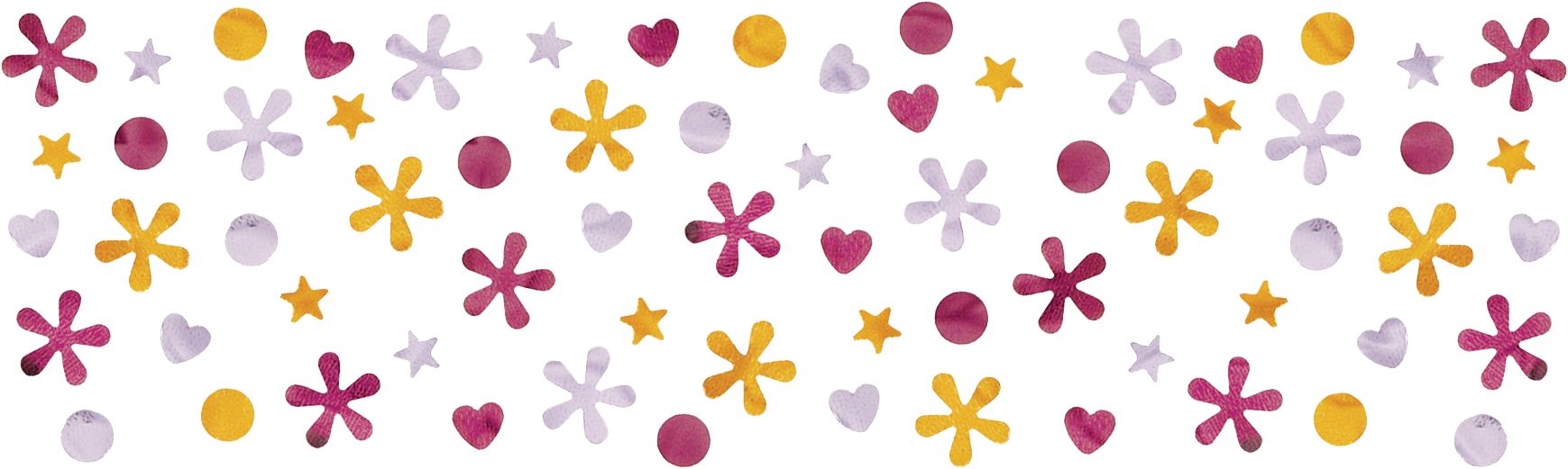 Confettis d’anniversaire Licorne magique Front_Flat