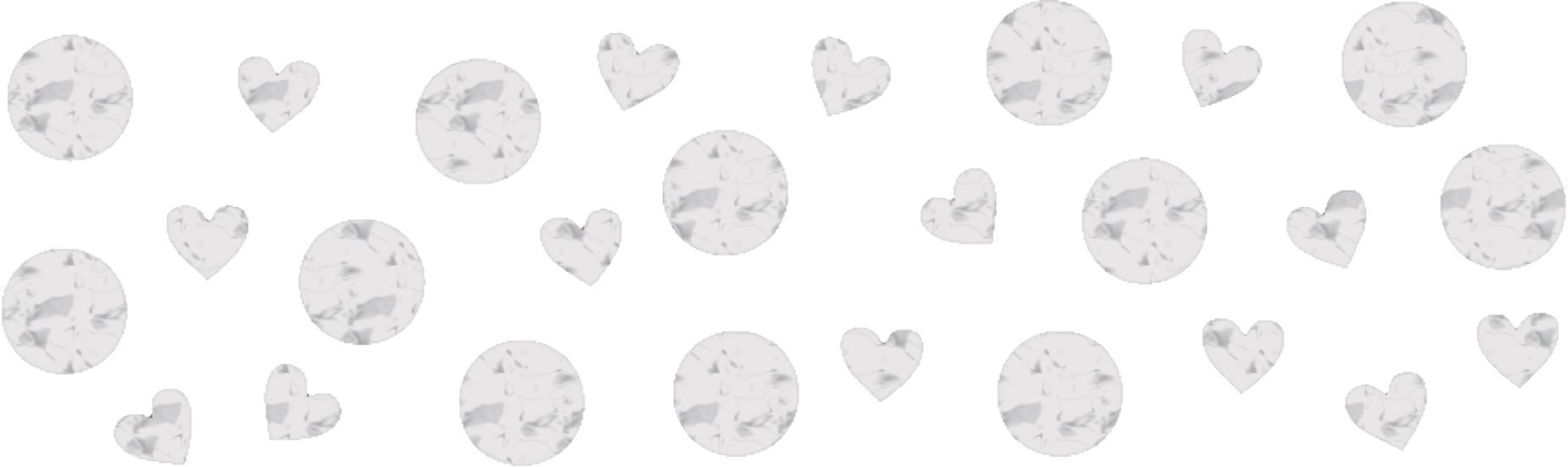 "I Do" Hearts/Rings/Circles Confetti Table Scatter Decoration, Silver, 1.2-oz, for Wedding/Engagement Overhead_Flat
