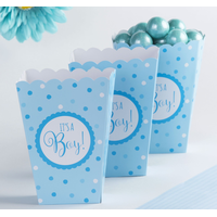 It's a Boy Baby Shower Popcorn Boxes, 20-pk Front_Elevated