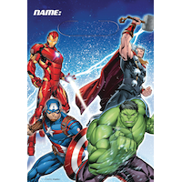 Sacs à surprises Avengers, paq. 8 Front_Flat