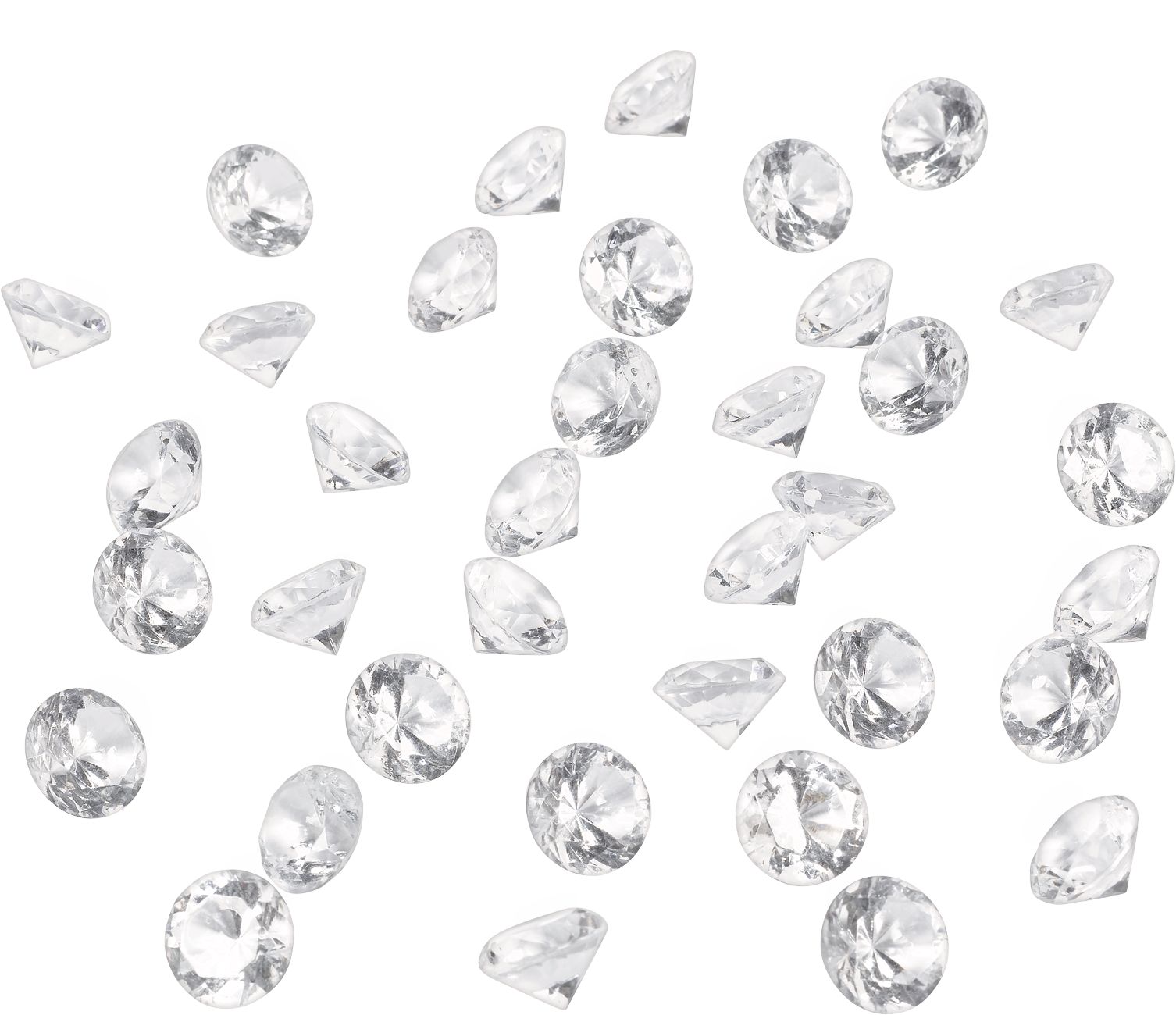 Clear Diamond Table Scatter Party City