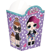 L.O.L. Surprise Popcorn Box for Party Favours Front_Angled_Right