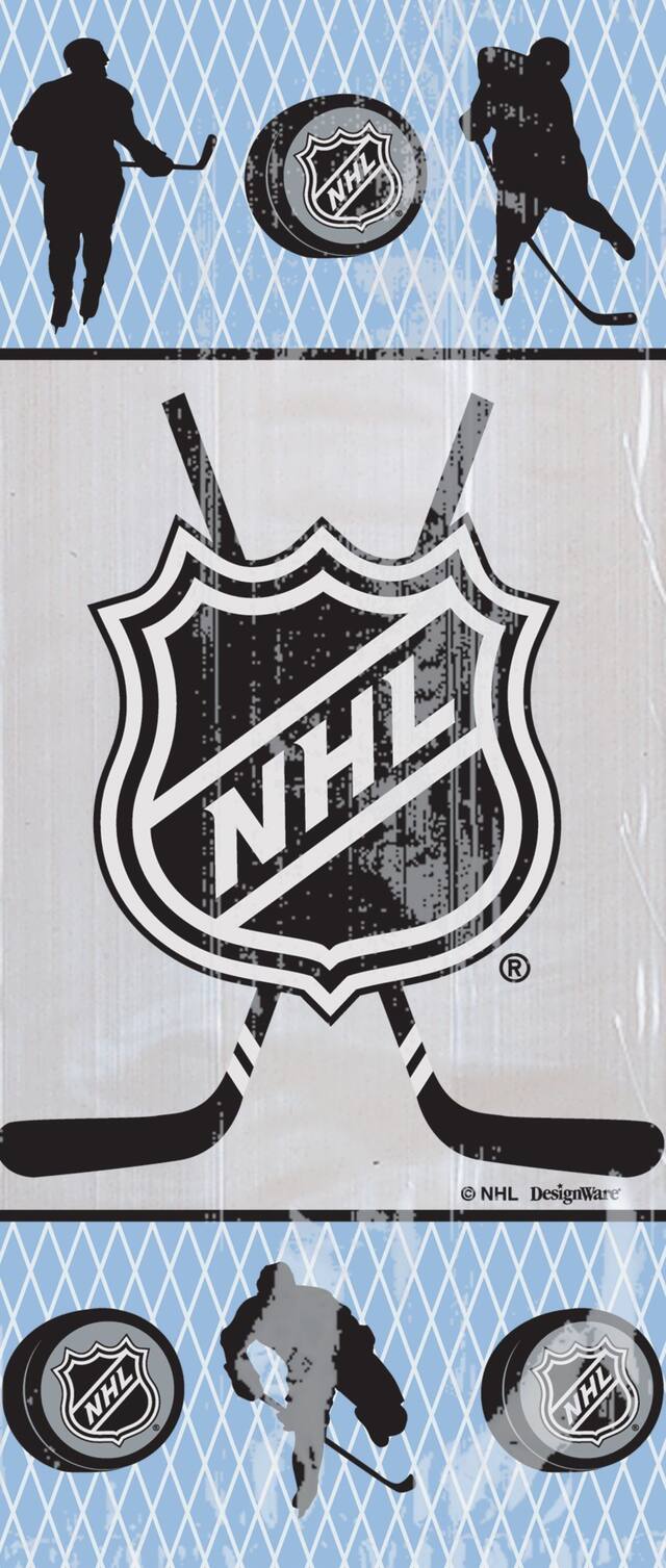 NHL Party Bags, 20-pk Front_Flat