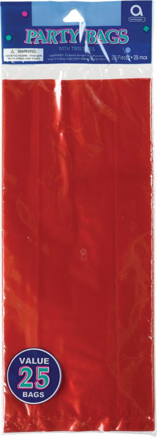 Small Plastic Treat Bags, 25-pk | Party City