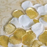 Rose Petal Scatter Decorations, Assorted Colours, 3-in, 300-pk, for Wedding