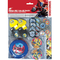 Transformers Birthday Party Favour Pack, 48-pc Front_Flat