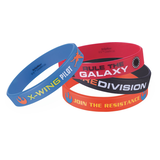 Star Wars 7 The Force Awakens Silicone Wristbands for Birthday Party Favours, 4-pk Composite_or_Mixed