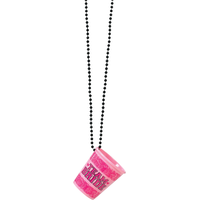 Team Bride Shot Glass Necklaces, 6-pk Front_Flat
