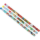 Super Mario Pencils for Birthday Party Favours, 12-pk Overhead_Flat
