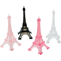 A Day in Paris Eiffel Tower Table Decorations, 4-pk Composite_or_Mixed