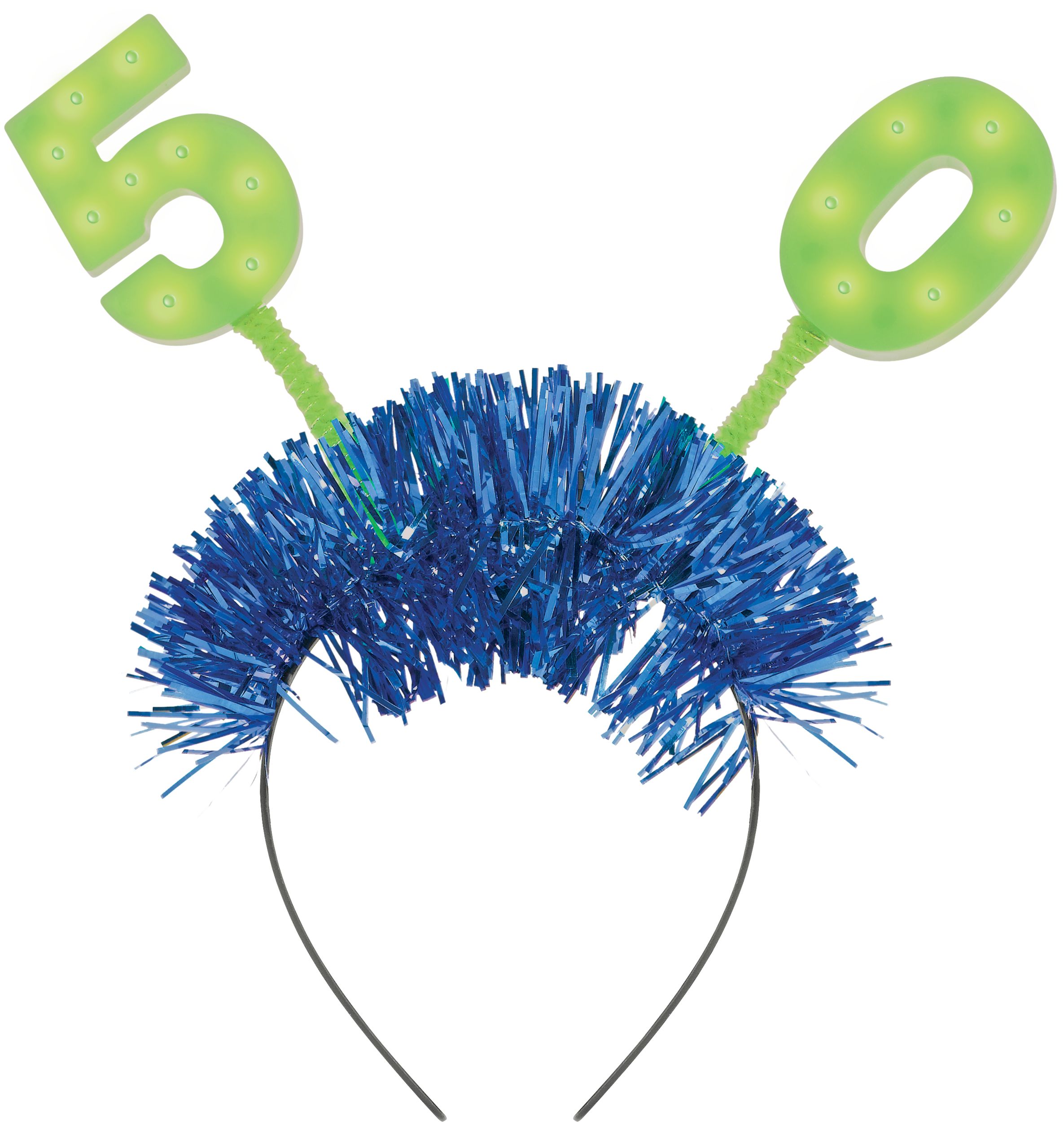 Serre-tête bopper 50e&nbsp;anniversaire, lumineux Front_Flat