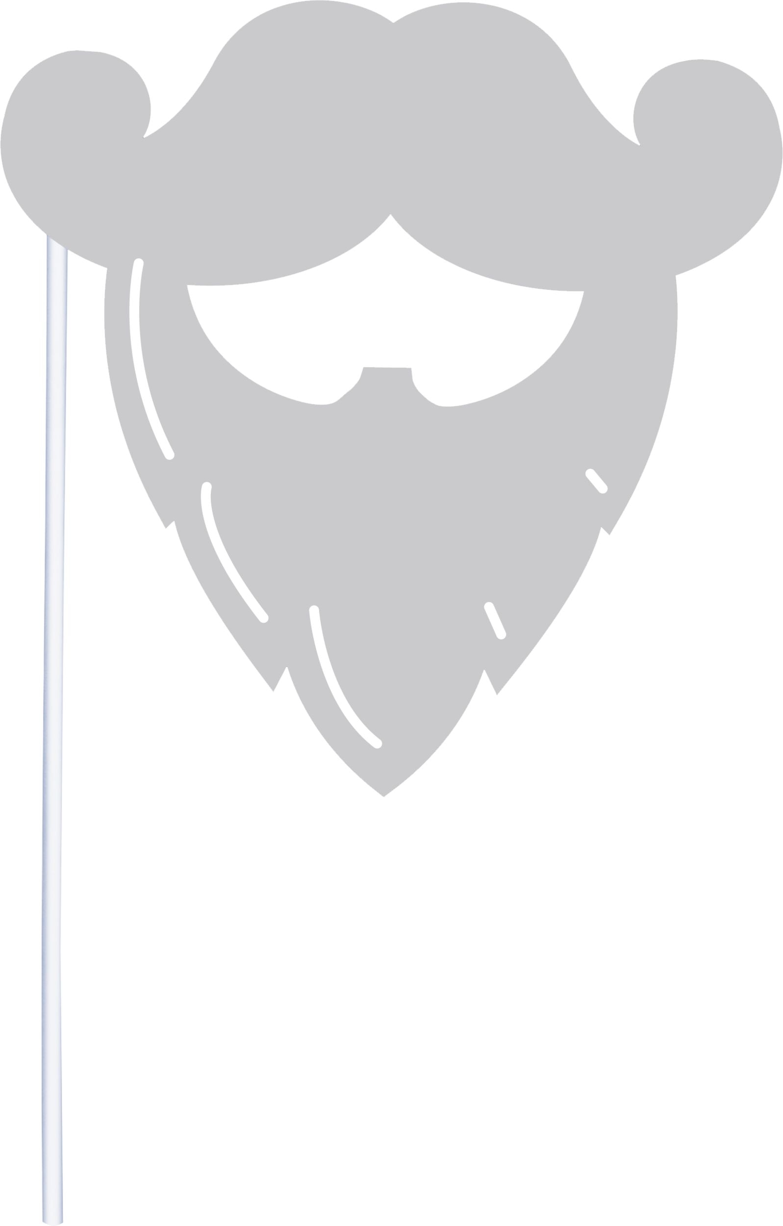 Accessoires cabine photographique Anniversaire marquant, paq. 13 Front_Flat