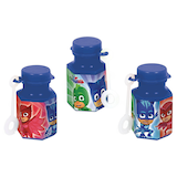 PJ Masks Catboy/Owlette/Gekko Mini Bubbles, Blue, 12-pk, Ages 3+, for Birthday/Easter/Party Favour Front_Elevated