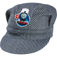 Thomas the Tank Engine Conductor Hat for Birthday Party/Dress Up Front_Angled_Left