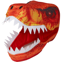 Jurassic World Dino Hybrid Dinosaur Hat for Birthday Parties, One Size Front_Three_Fourths_Angled_Left