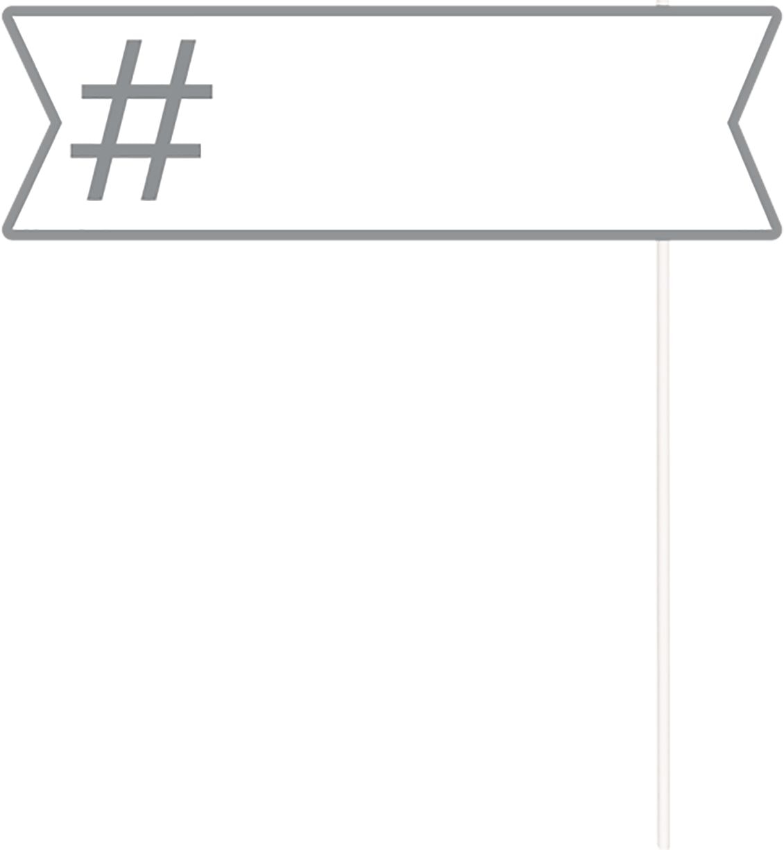 Accessoires cabine photographique Mariage à paillettes dorées Front_Flat