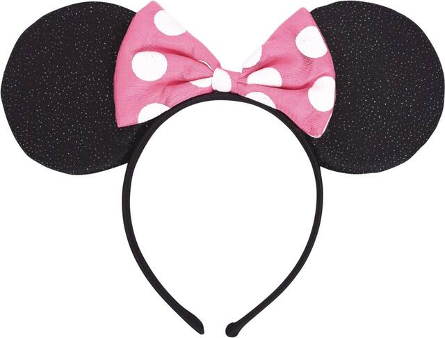 Minnie Mouse Headband for Disney Themed Birthday Party Front_Flat