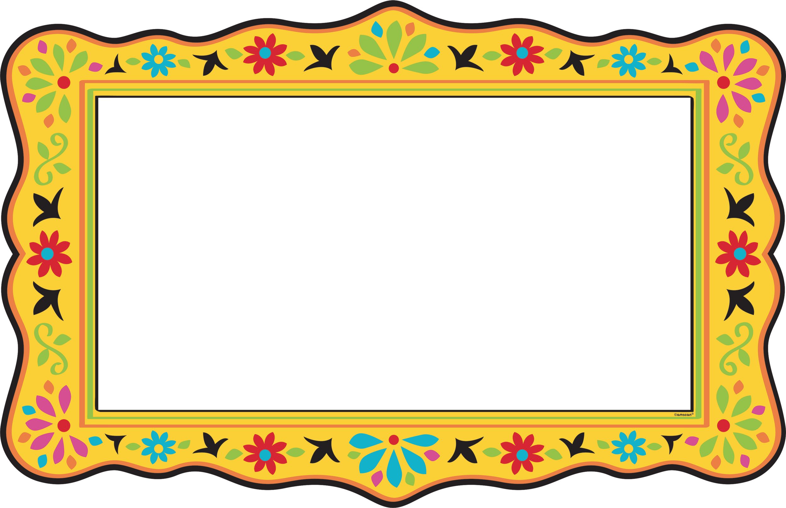 Fiesta "Let's Get Loco" Photo Booth Sign Props, Yellow/Red/Black, 22.5-in, 12-pk, for Cinco de Mayo/Fiesta/Summer Party Front_Flat
