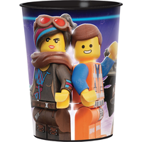 The LEGO Movie 2: The Second Part Party Favour Plastic Cup Front_Elevated