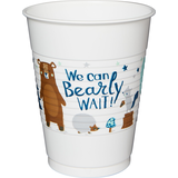 Can Bearly Wait Plastic Cups, 25-pk Front_Elevated