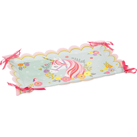 Magical Unicorn Birthday Party Serving Trays , 2-pk Front_Angled_Right