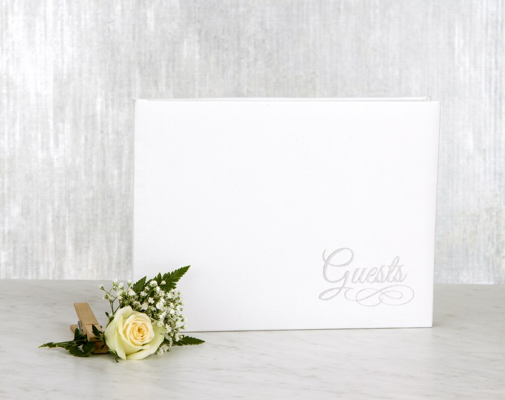 White Guest Book Party City