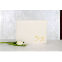 Livre d'invités ivoire