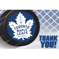 Invitations et cartes de remerciement des Maple Leafs de Toronto Front_Flat