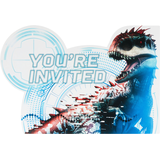 Jurassic World Birthday Party Invitations, 8-pk Front_Flat