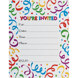 Invitations Fanfare, paq. 50 Front_Flat