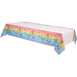 Beanie Boo's Birthday Party Plastic Table Cover, 54-in x 96-in Front_Angled_Left