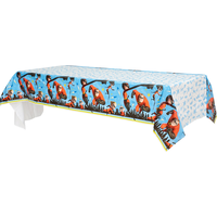 Incredibles 2 Birthday Party Plastic Table Cover Front_Angled_Left