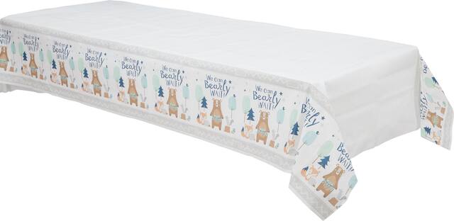 Can Bearly Wait Table Cover Front_Angled_Left