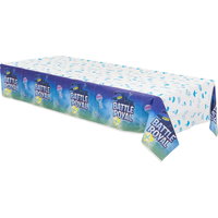 Battle Royal Birthday Party Paper Table Cover, 54" x 96" Front_Angled_Left