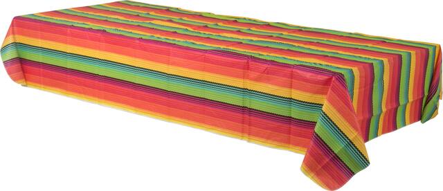 Fiesta Flannel-Backed Vinyl Table Cover Front_Angled_Left